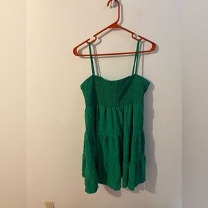 SHEIN Emerald Green Mini Dress Size XL Tall